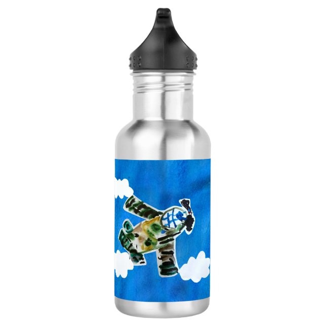 Army Jet "Art by Kids" 532 Ml Water Bottle (Right)