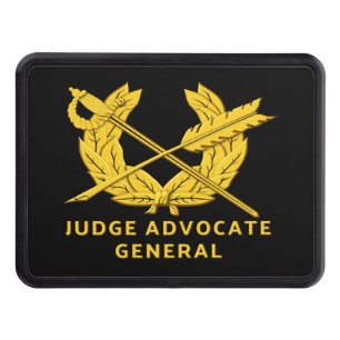 Army Judge Advocate General JAG Corps Trailer Hitch Cover
