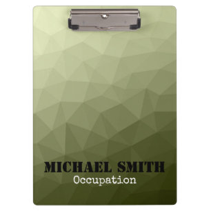 Army light green geometric mesh pattern Your name Clipboard