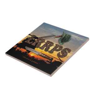 Army LRRPS LRRP Navy Air Force Marines Tile