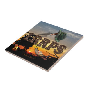 Army LRRPS Navy Air Force Marines Tile