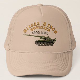 Army - M110A2 - 8 Inch 203mm Howitzer X 300 Trucker Hat