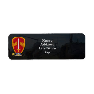 Army MACV Vietnam nom de l'adresse de retour de gu