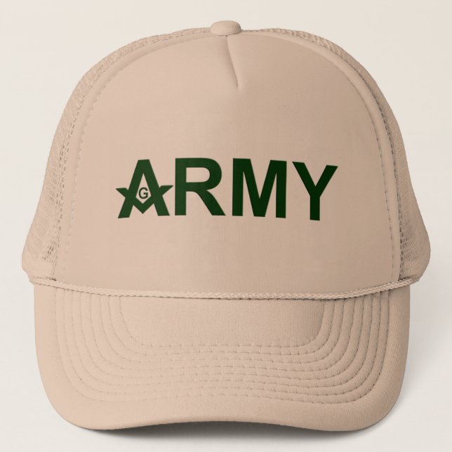 ARMY Mason Trucker Hat (Front)