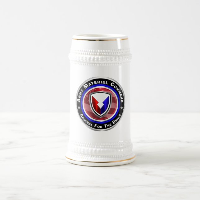 Army Materiel Command - AMC   Beer Stein (Center)