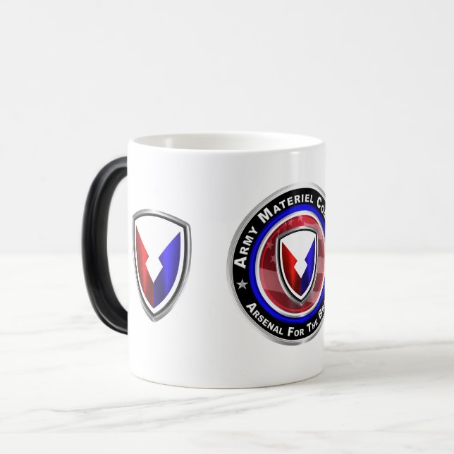 Army Materiel Command - AMC  Magic Mug (Front Left)