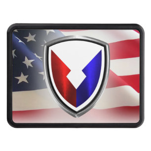 Army Materiel Command Trailer Hitch Cover