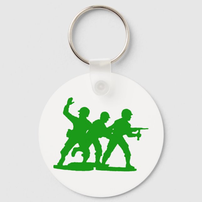 Army Men Squad Keychain (Front)