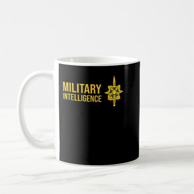 ARMY MILITARY INTELLIGENCE CORPS US USA  COFFEE MUG (Left)