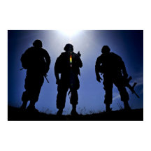 Army Military Soldier Silhouettes