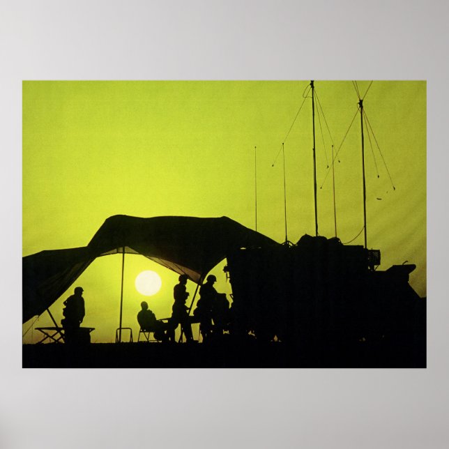 Army Mobile Command Post Poster (Front)