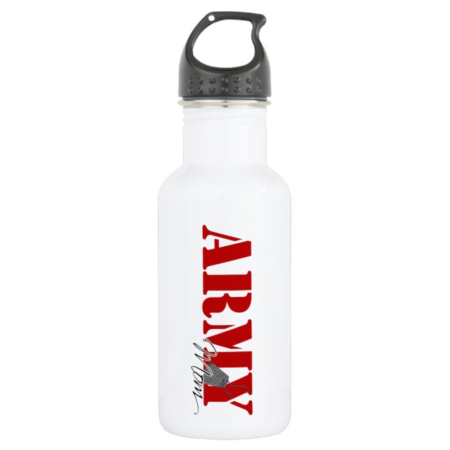 Army Mom 532 Ml Water Bottle (Front)