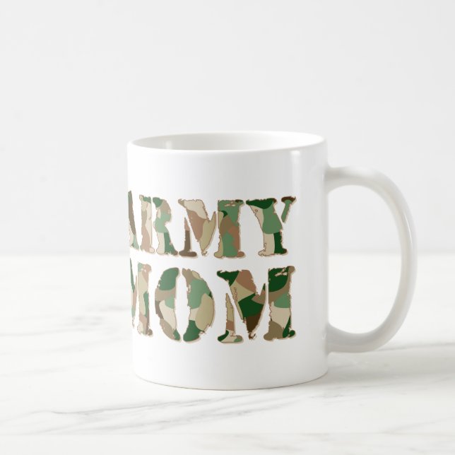Army Mom camo Coffee Mug (Right)