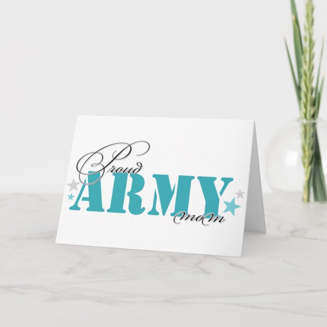 Army Mom Card (Front)