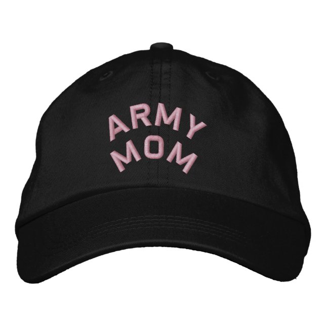 Army Mom Embroidered Hat (Front)