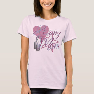 Army Mom Heart N Star T-Shirt