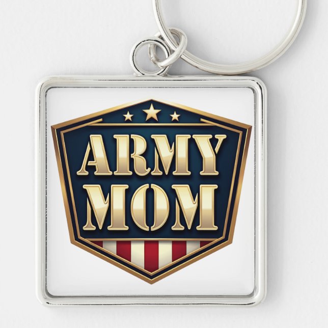 Army MOM,  Keychain (Front)