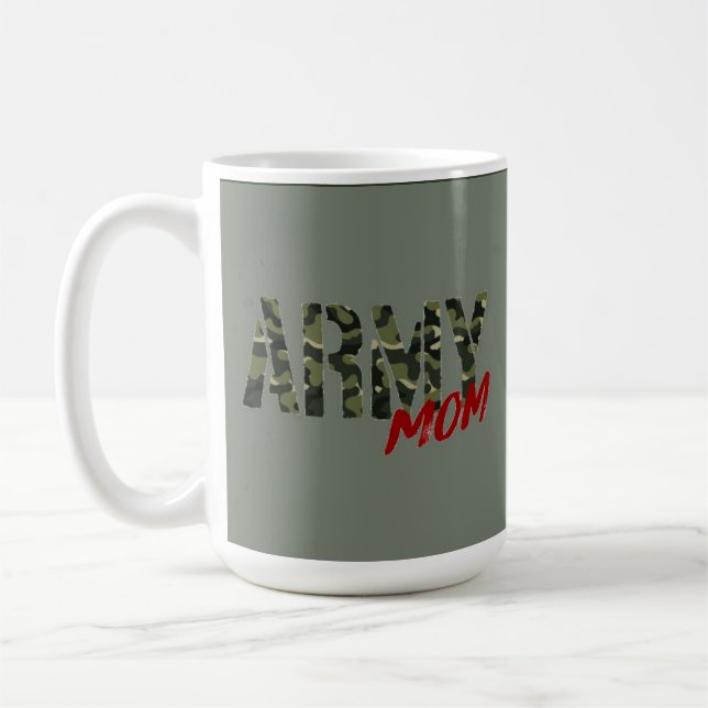 Army Mom Mug (Left)
