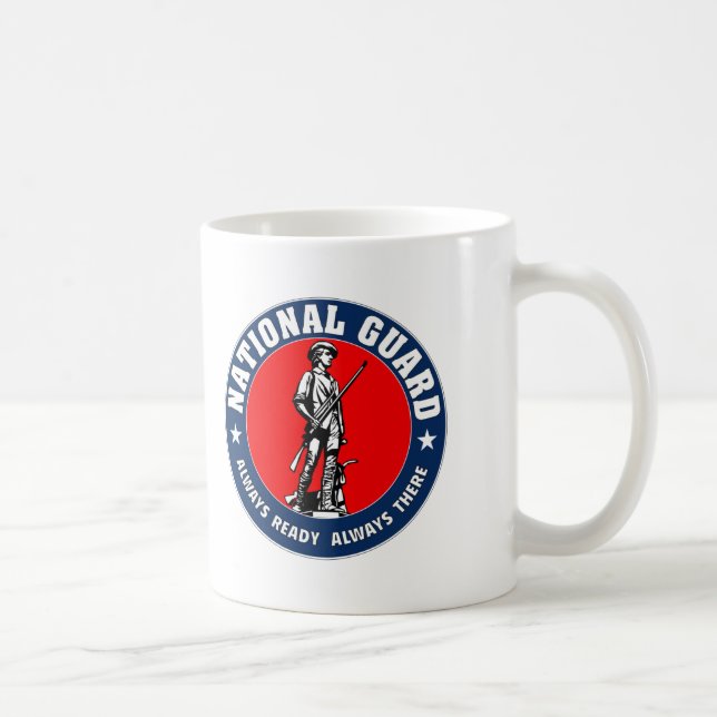 Army National Guard Logo Military Coffee Mug (Right)