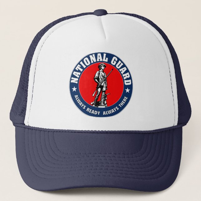 Army National Guard Logo Trucker Hat (Front)