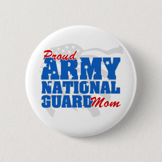 Army National Guard Mom 2 Inch Round Button