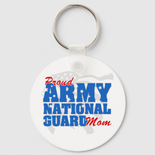 Army National Guard Mom Keychain