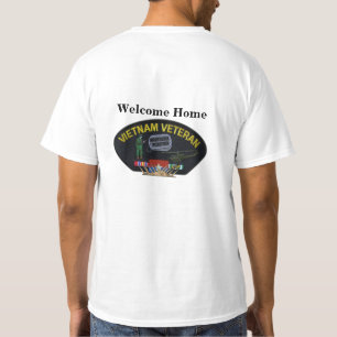 Army Navy Air Force Marines Ranger Vietnam Vets T-Shirt