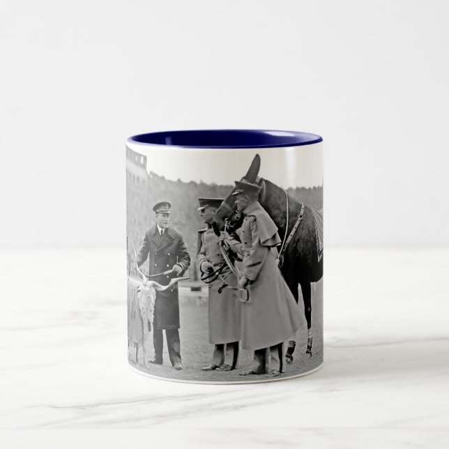 Army-Navy Game Two-Tone Coffee Mug (Center)