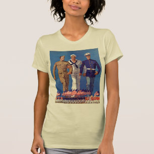 Army, Navy & Marines T-Shirt