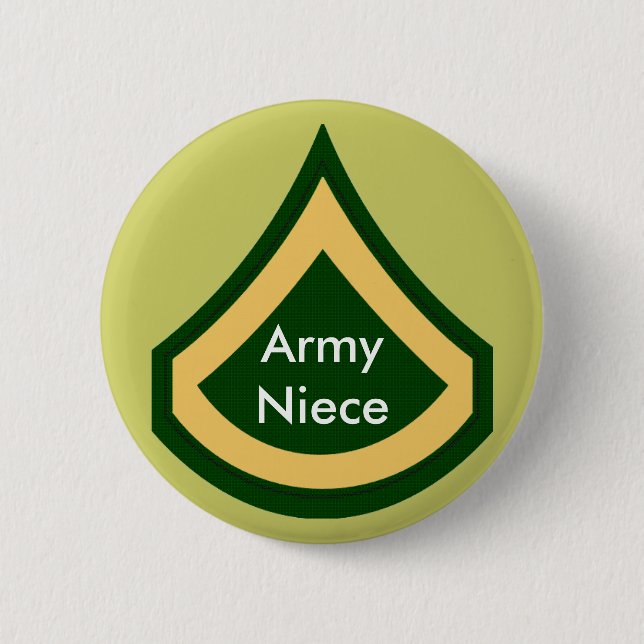 Army Niece Button (Front)