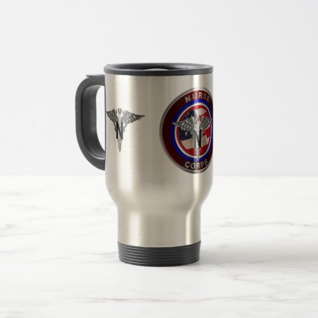 Army Nurse Corps   Travel Mug (Front Left)
