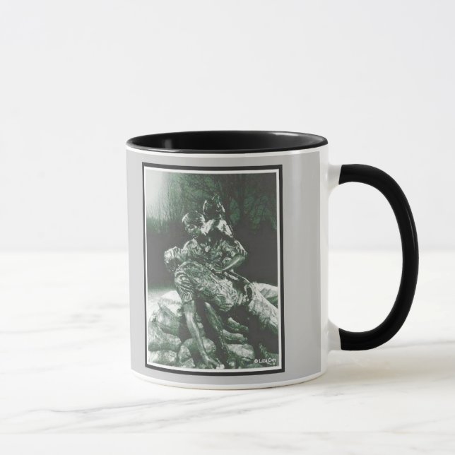 Army Nurses Memorial Statue Mug (Right)