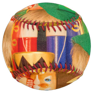 Army of Christmas Nutcrackers Softball