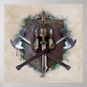 Army Of Dwarves Weaponry Poster