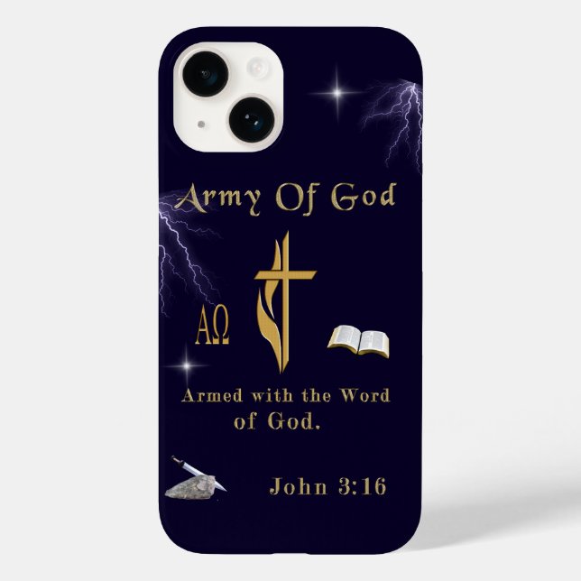 Army Of God Case-Mate iPhone Case (Back)