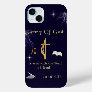 Army Of God iPhone 15 Mini Case