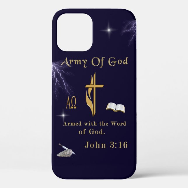 Army Of God Case-Mate iPhone Case (Back)