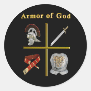 Army of God Classic Round Sticker