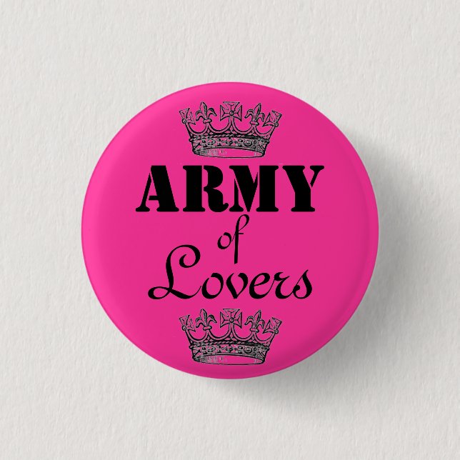 Army of Lovers 1 Inch Round Button (Front)
