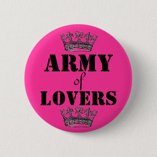Army of lovers 2 inch round button