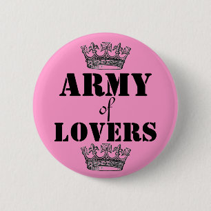 Army of lovers 2 inch round button