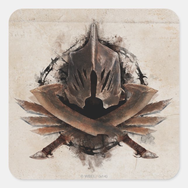 Army Of Orcs Weaponry Square Sticker (Front)