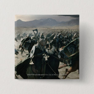 Army of Rohan 2 Inch Square Button