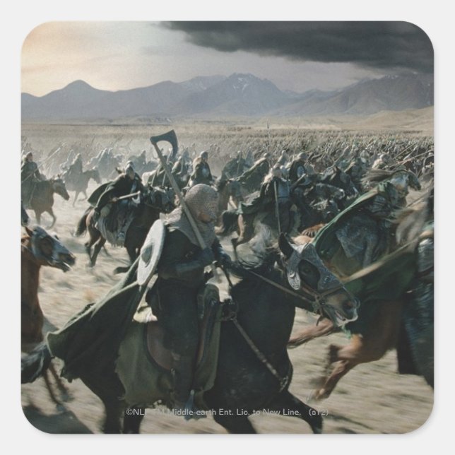 Army of Rohan Square Sticker (Front)