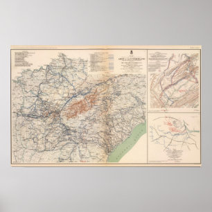 Army of the Cumberland campaigns Poster
