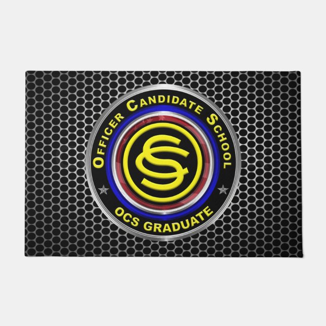 Army Officer Candidate School  Doormat (Front)