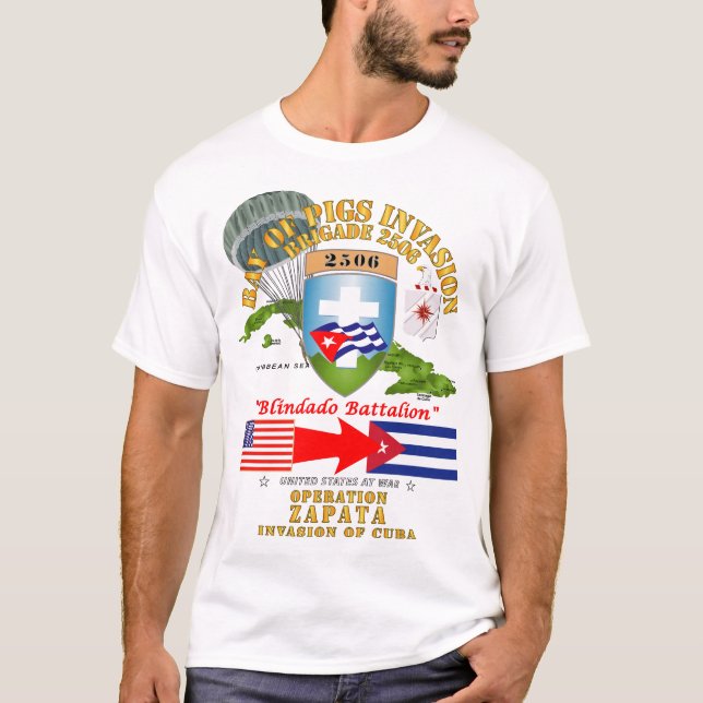 Army - Operation Zapata - Bay of Pigs T-Shirt (Front)