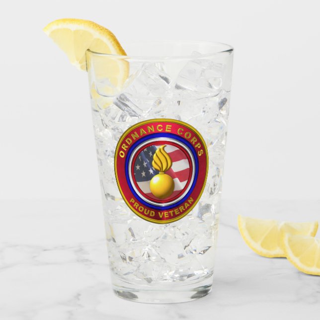 Army Ordnance Corps Glass (Front Ice)