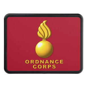 Army Ordnance Corps Trailer Hitch Cover