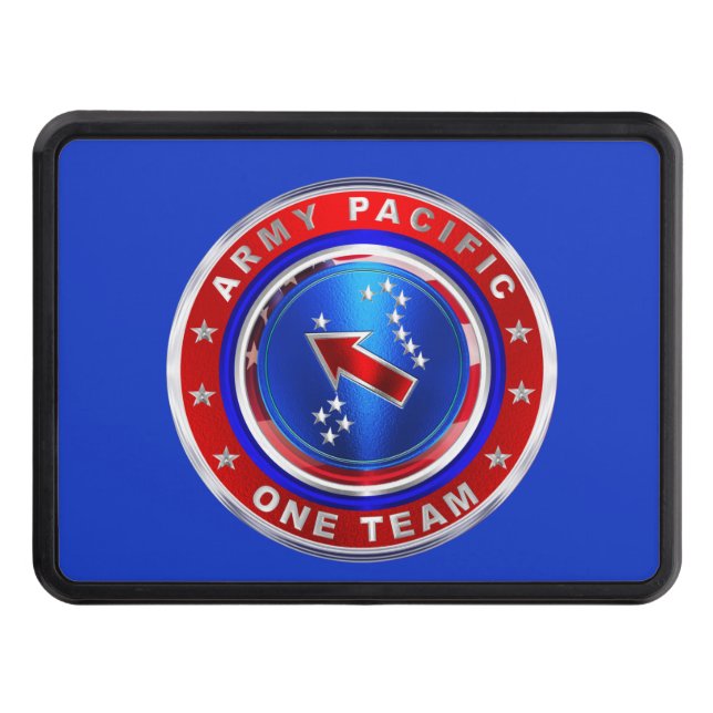 Army Pacific Command Trailer Hitch Cover (Front)
